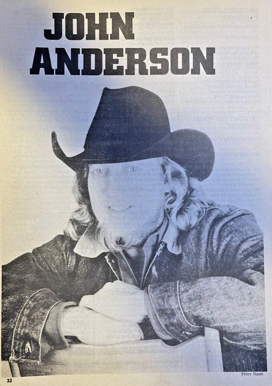 1987 Country Western Performer John Anderson 1987 Country Western Performer John Anderson