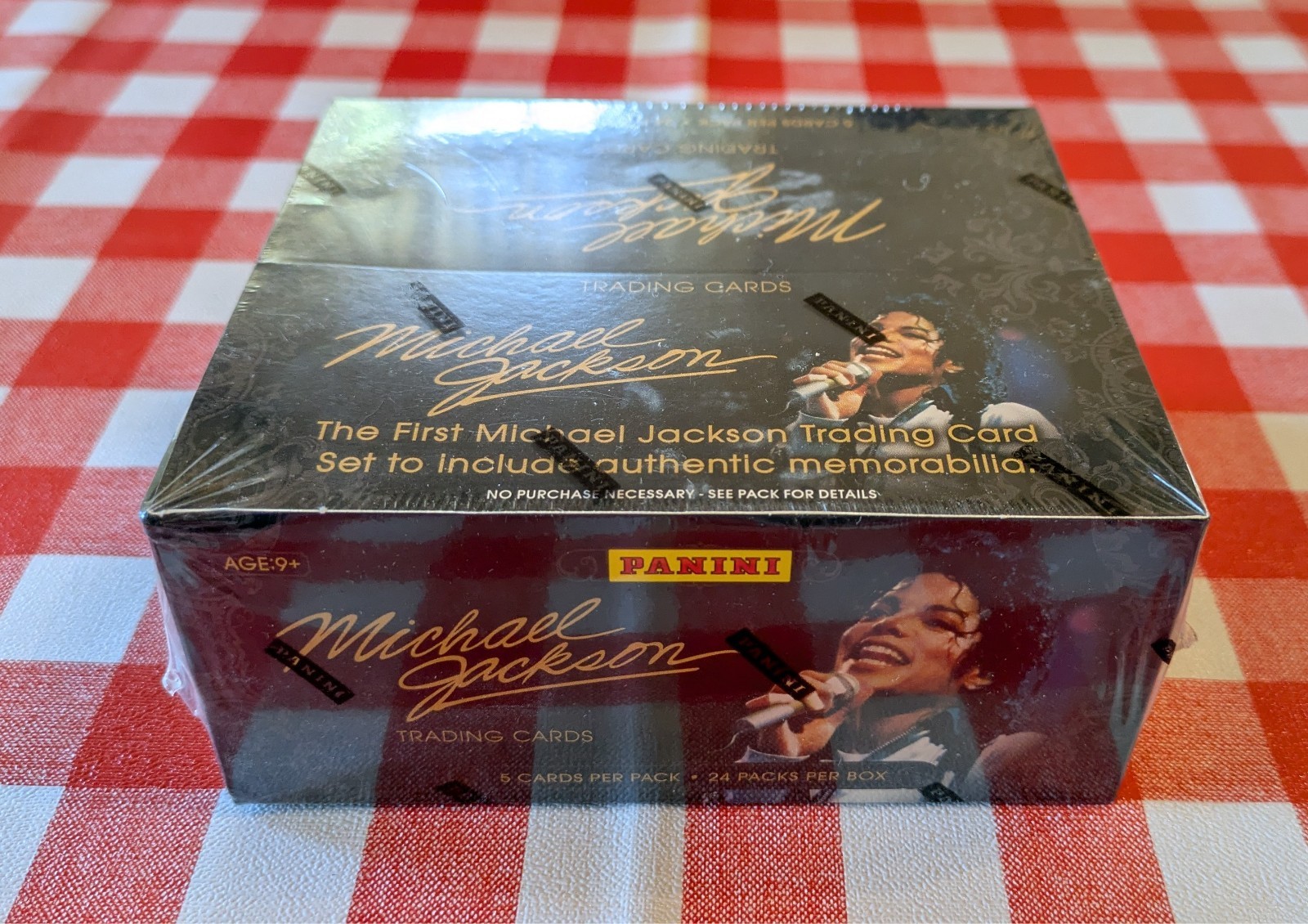 Michael Jackson Trading Cards 2011 Panini - Sealed 24 Pack Box King of Pop Michael Jackson Trading Cards 2011 Panini - Sealed 24 Pack Box King of Pop