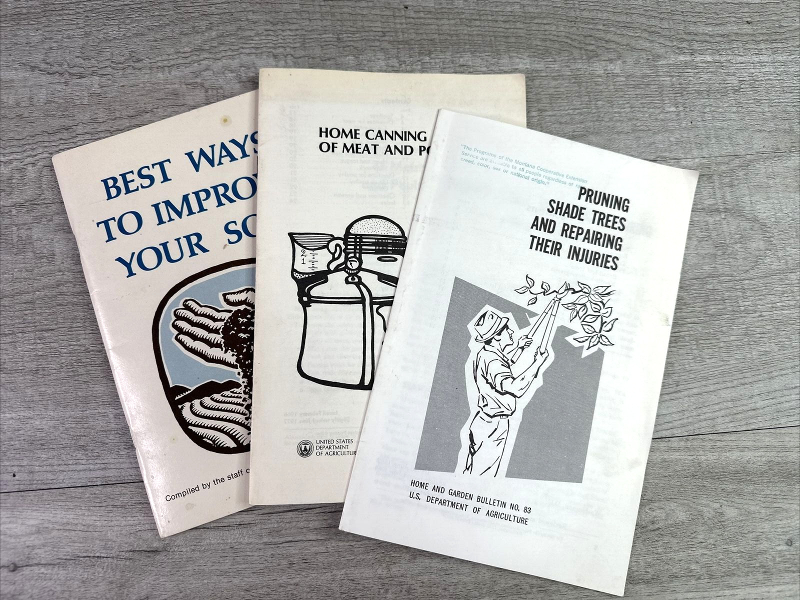 Vintage Lot of 3 How To Pamphlet/ Booklets 1960-1981