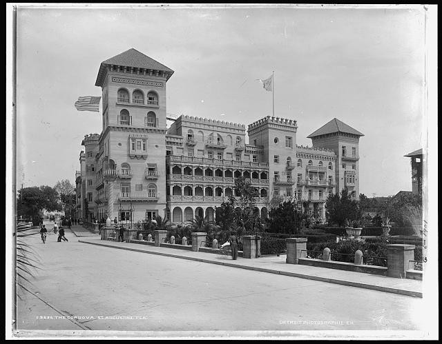 Photo:St. Augustine Fla Cordova Hotel 1900s Spanish Revival Hotel View