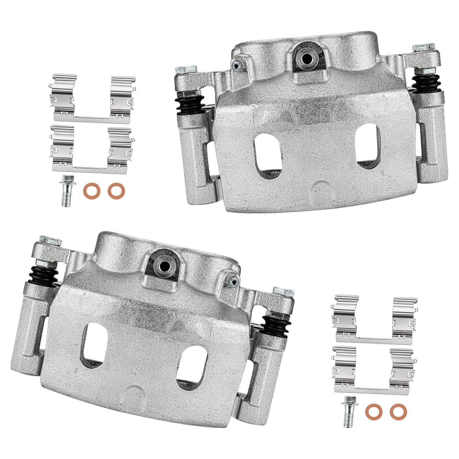 cciyu Front Left & Right Disc Brake Calipers Assembly 18B4919A 18B4918A