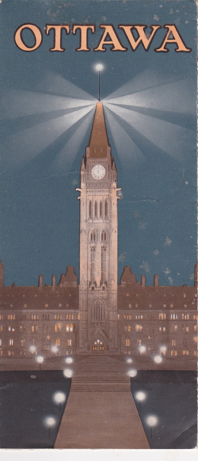1930\'s Ottawa Ontario Canada\'s Capital Promotional Brochure