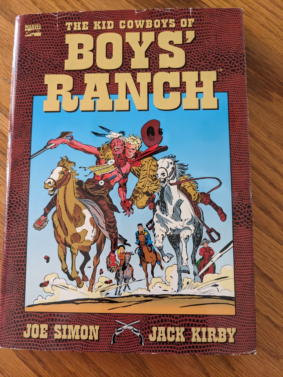 Marvel Comics Boys' Ranch Hardcover Graphic Novel Joe Simon Jack Kirby Marvel Comics Boys' Ranch Hardcover Graphic Novel Joe Simon Jack Kirby
