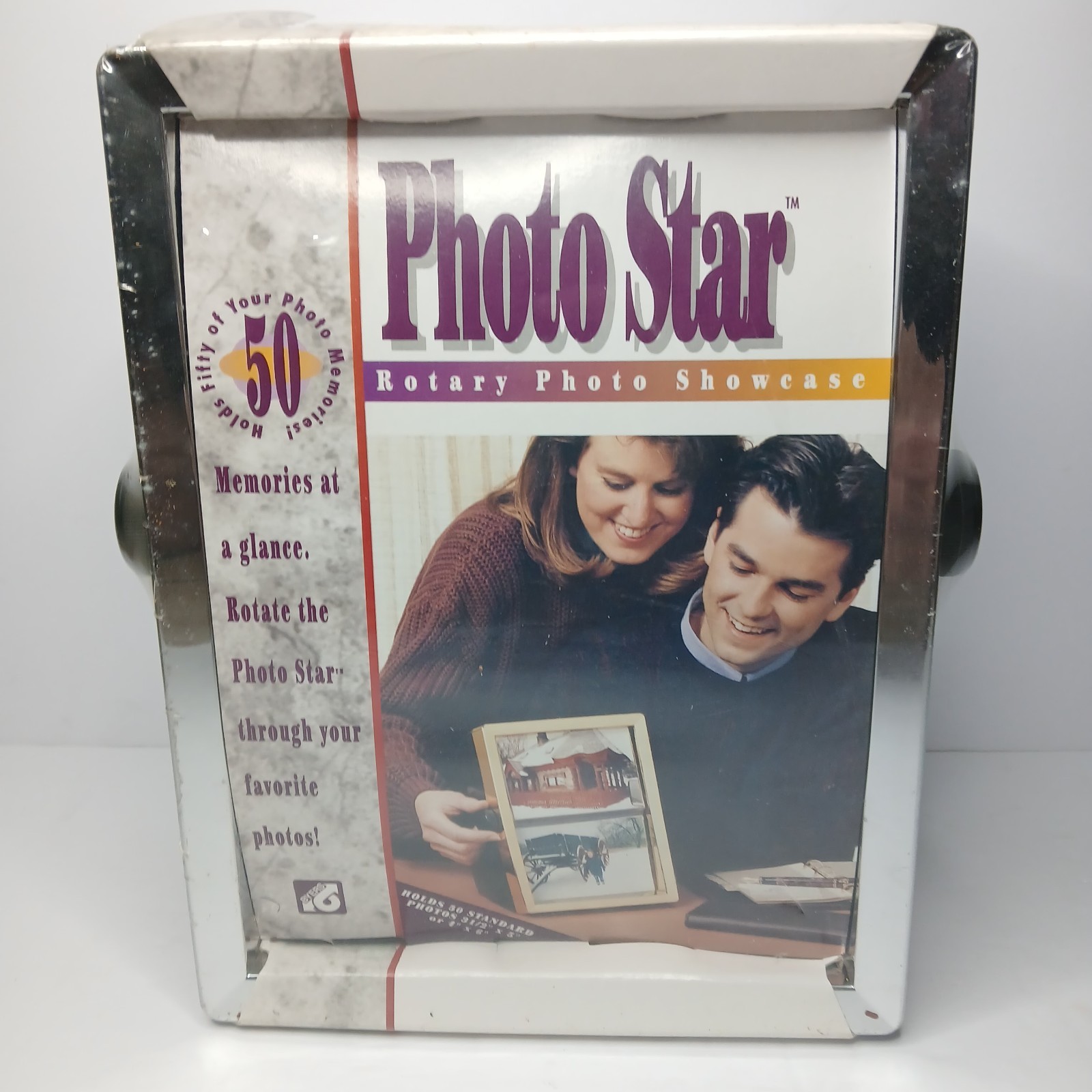 Vintage 90s Photo Star Rotary Photo Showcase Byers 50 Pictures 4