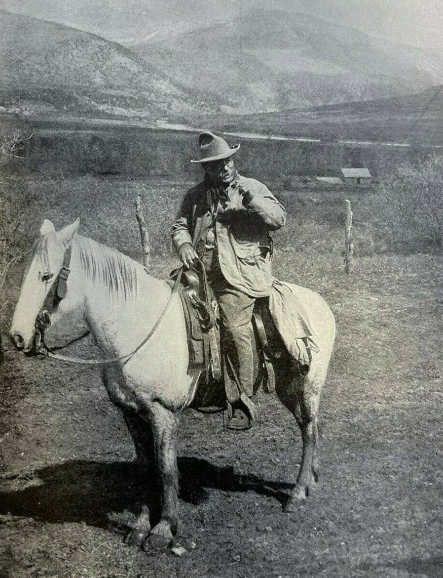 1906 President Theodore Roosevelt as an Outdoors Man 1906 President Theodore Roosevelt as an Outdoors Man