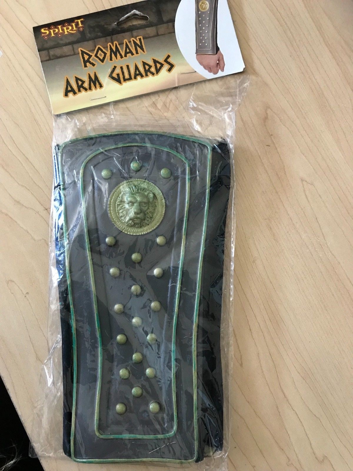 SPIRIT HALLOWEEN ROMAN ARM GUARDS - NEW