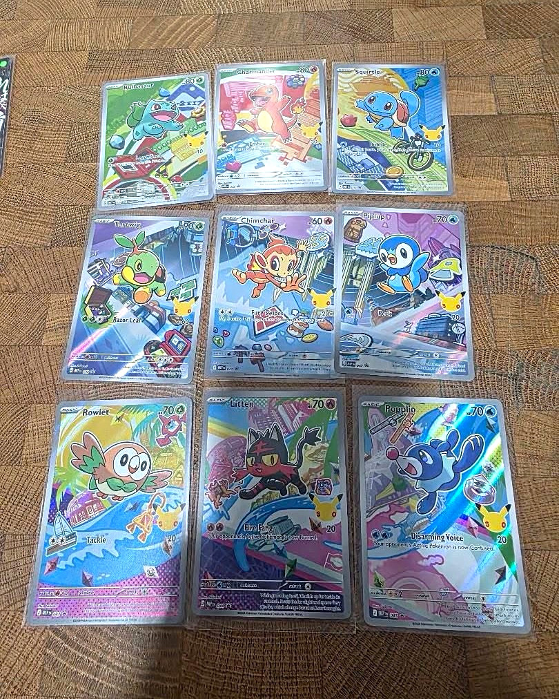 *FULL SET* Pokémon TCG Holo Illustration Rare Partner Collection 1 FOIL