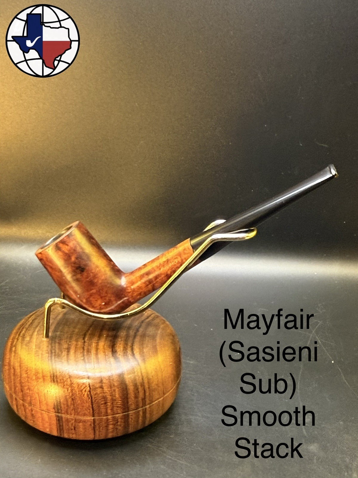 Vintage Mayfair (Sasieni Sub) Smooth Stack Tobacco Pipe
