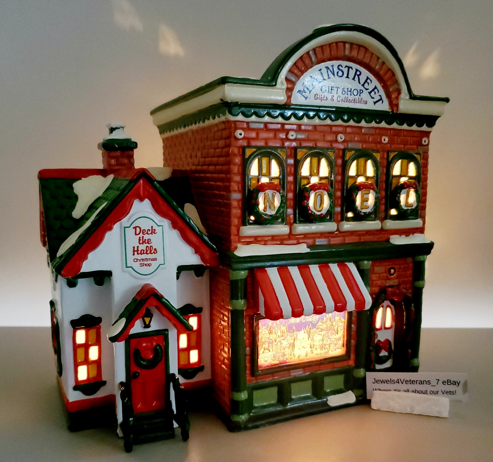 Department 56 Snow Village Mainstreet Gift Shop #54887 LTD ED💖 Department 56 Snow Village Mainstreet Gift Shop #54887 LTD ED💖
