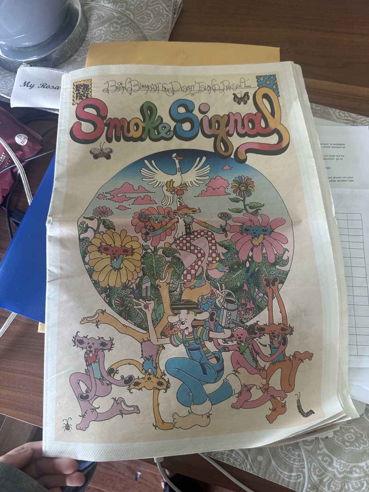 Desert Island Comics Smoke Signal Brian Blomerth Chapbook #36 