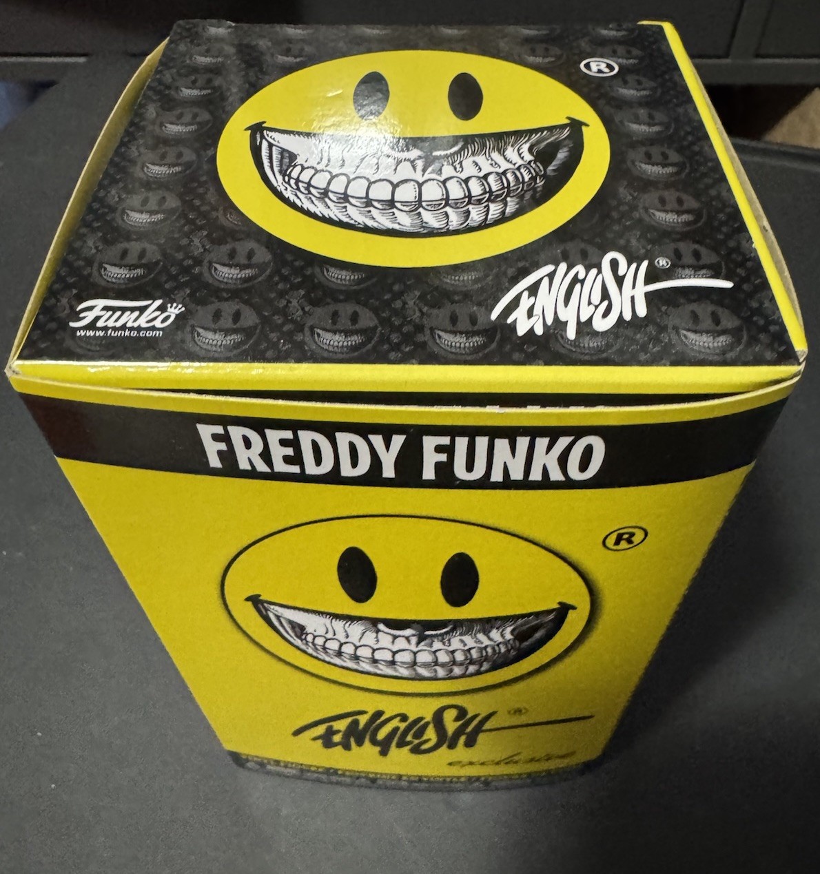 Freddy Funko Ron English Exclusive White Funko Shop LE 1000 RARE HOLY GRAIL Freddy Funko Ron English Exclusive White Funko Shop LE 1000 RARE HOLY GRAIL