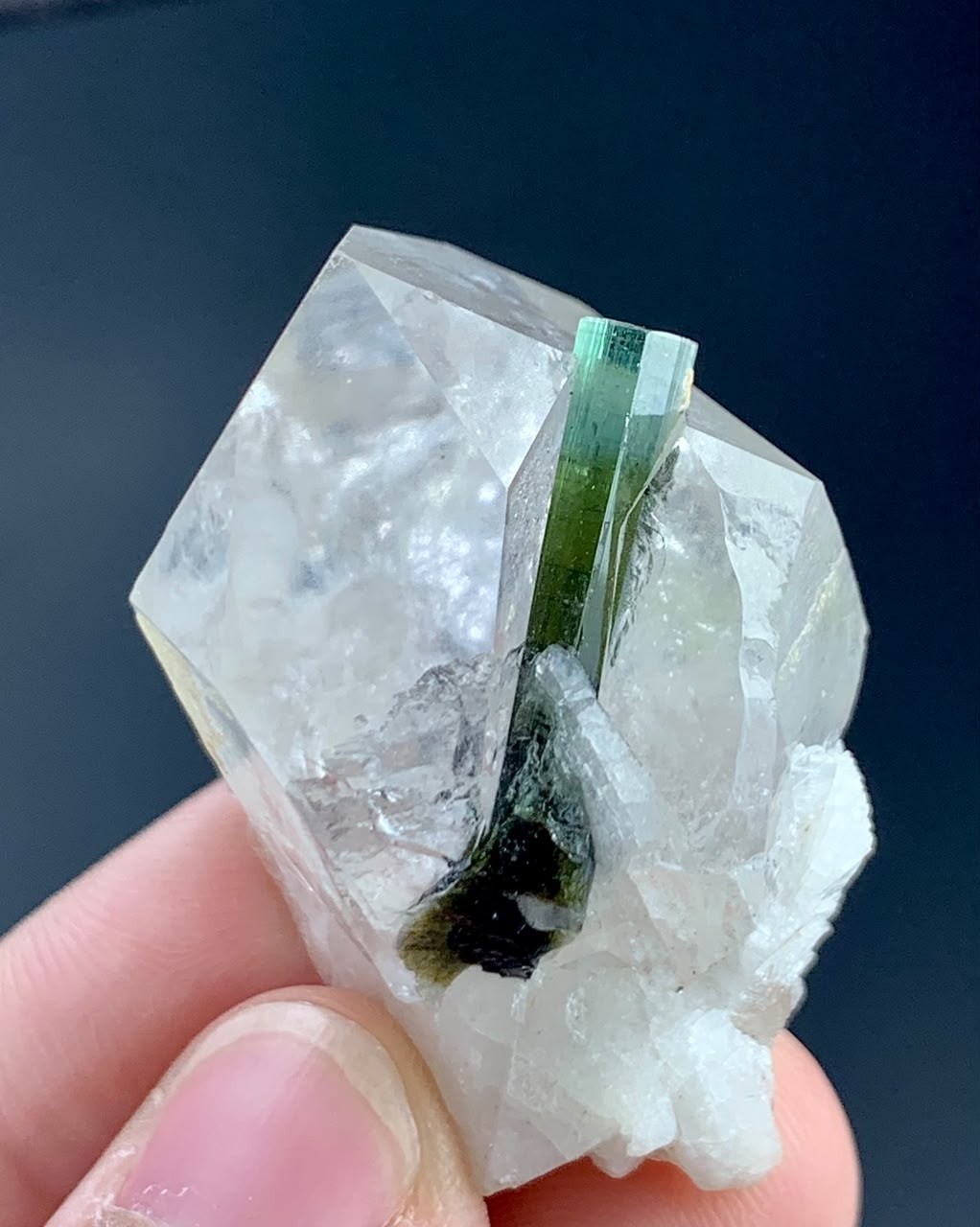 120 Carat Tourmaline Crystal Specimen From Afghanistan