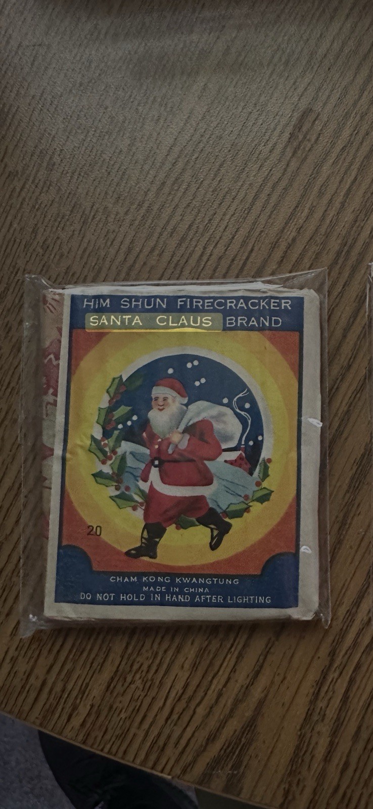 Class 1 Vintage Santa Pack Hard To Find firecrackers