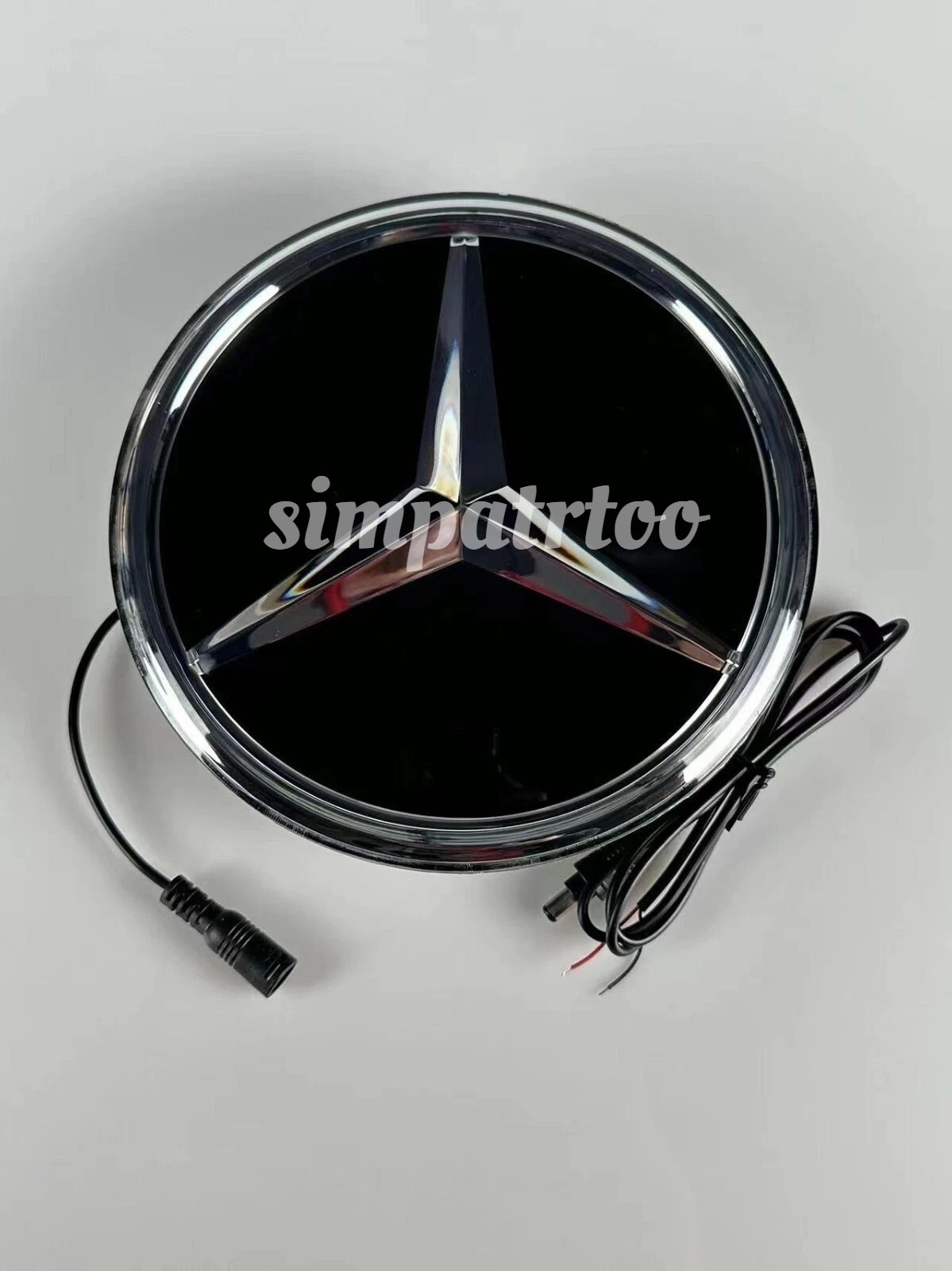  LED Light Up Star Emblem Front Grille Badge Fit for Mercedes GLC GLE GLS 20-22