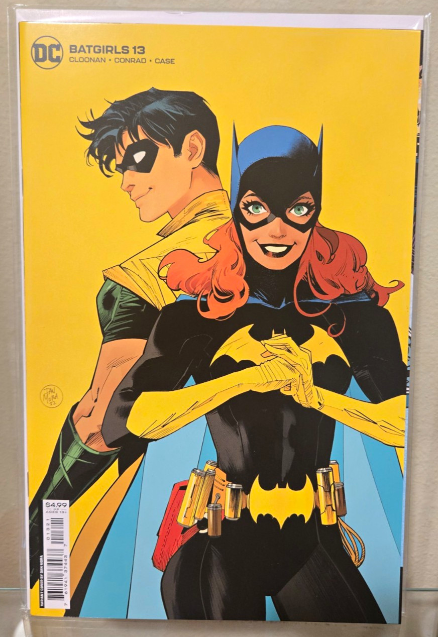 DC Comics Batgirls #13 Dan Mora Card Stock Variant Cover B Robin Dick Grayson