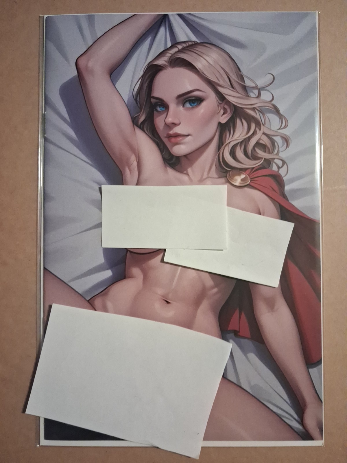 Keys Comics #1 Power Girl Cosplay FULL Virgin Variant Ltd 100 Keys Comics #1 Power Girl Cosplay FULL Virgin Variant Ltd 100