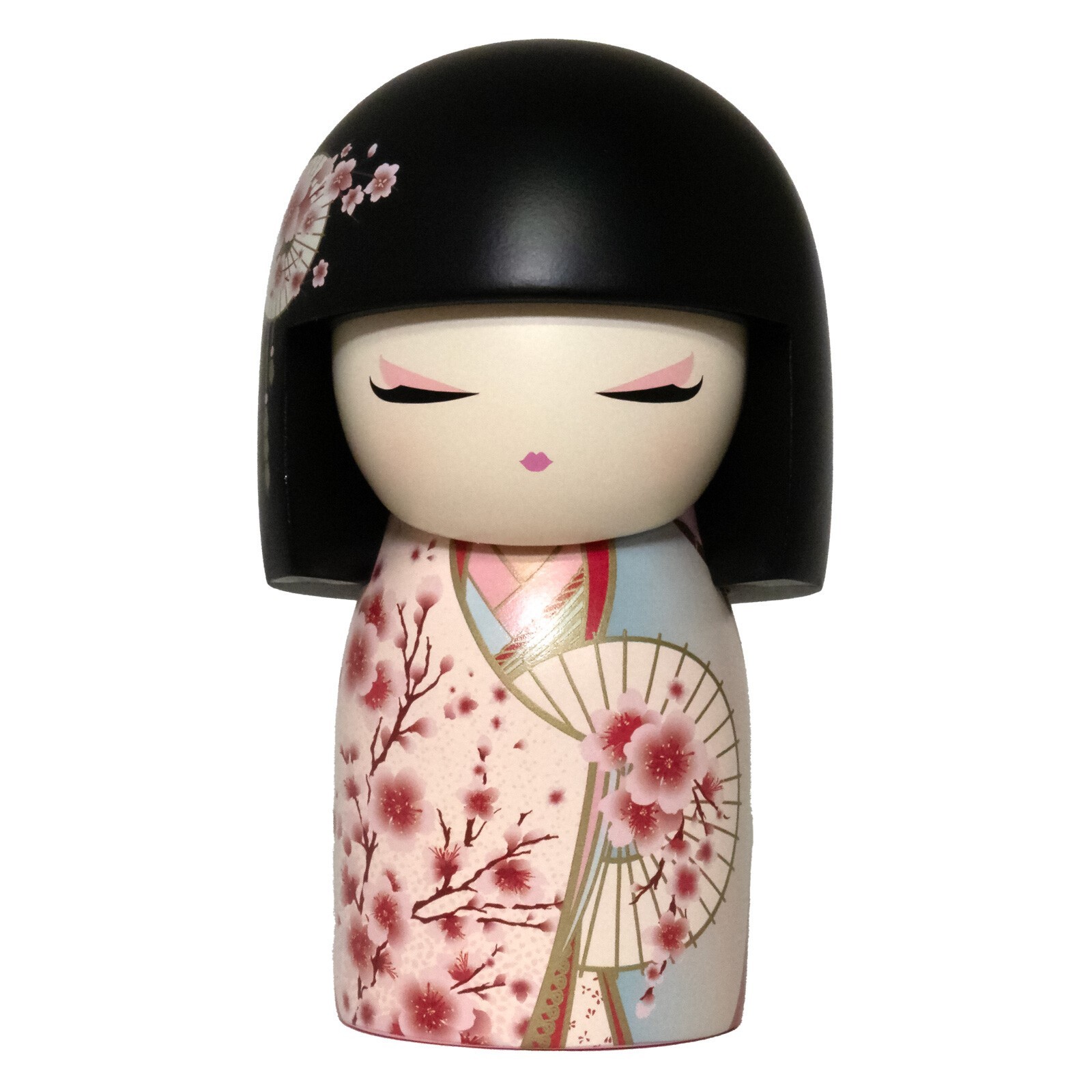 Kimmidoll Japanese Kokeshi Doll Girl Figure L Size SAKURA for Japan Exclusive