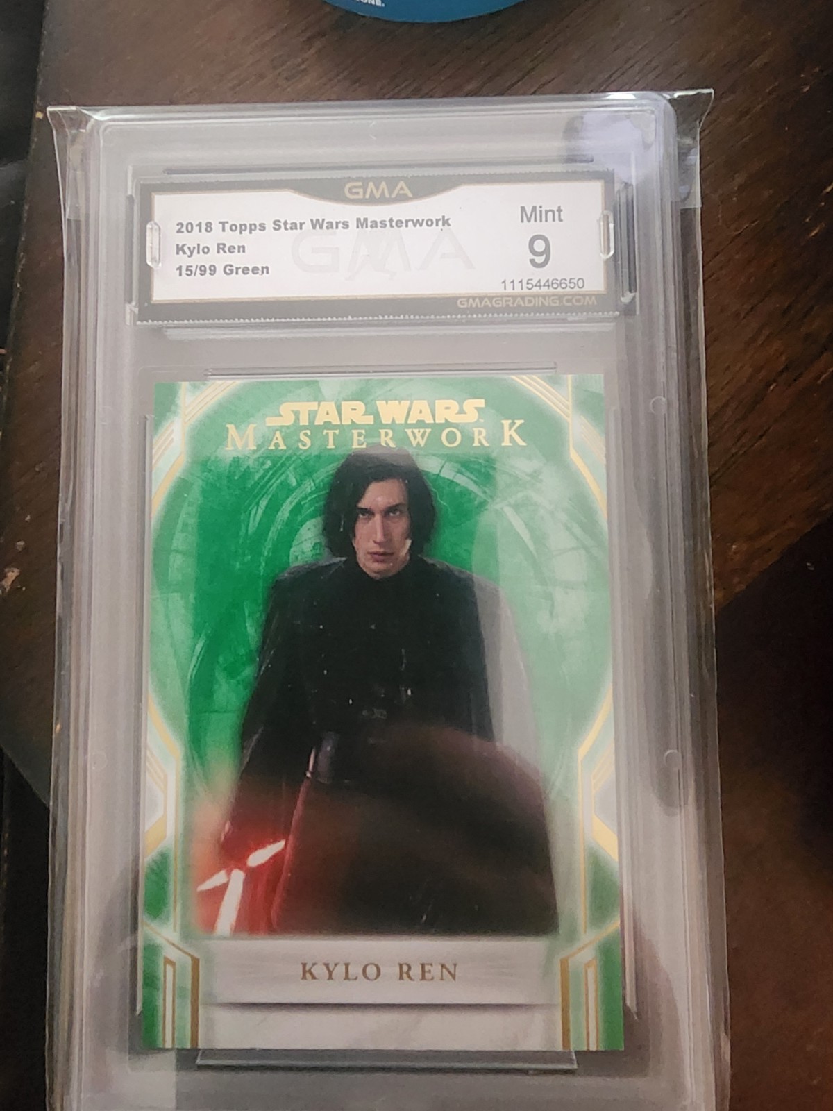 Kylo Ren - 2018 Topps Star Wars Masterwork #73 Green /99