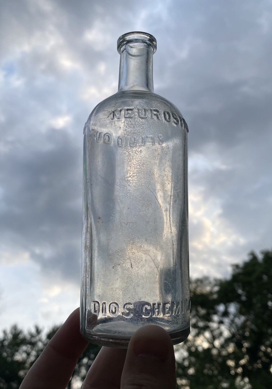 Neurosine Dios Chemical Co Cannabis Indica Bottle 