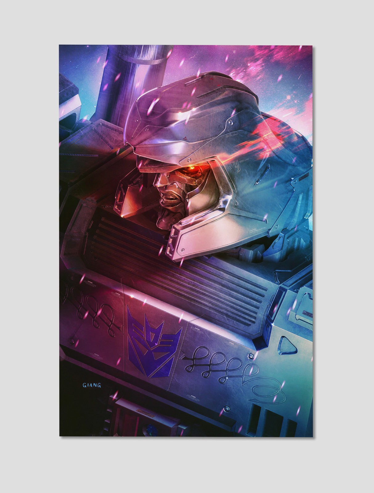 Transformers '84 Secrets & Lies #1 Megatron Premium Print Post 11x17 Wall Art