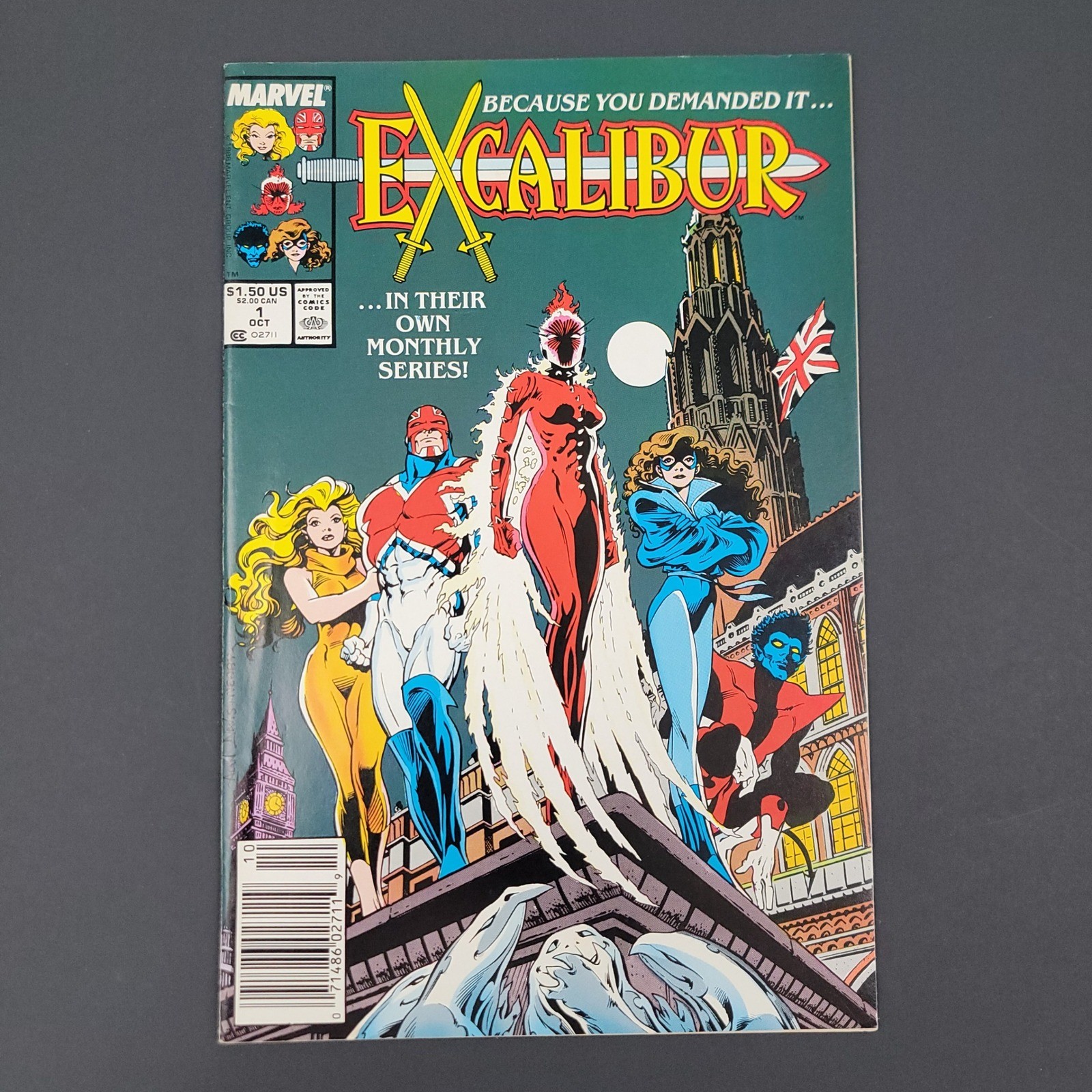 Excalibur 1 Marvel Comics First Issue Copper Age Chris Claremont (1988) VF/NM