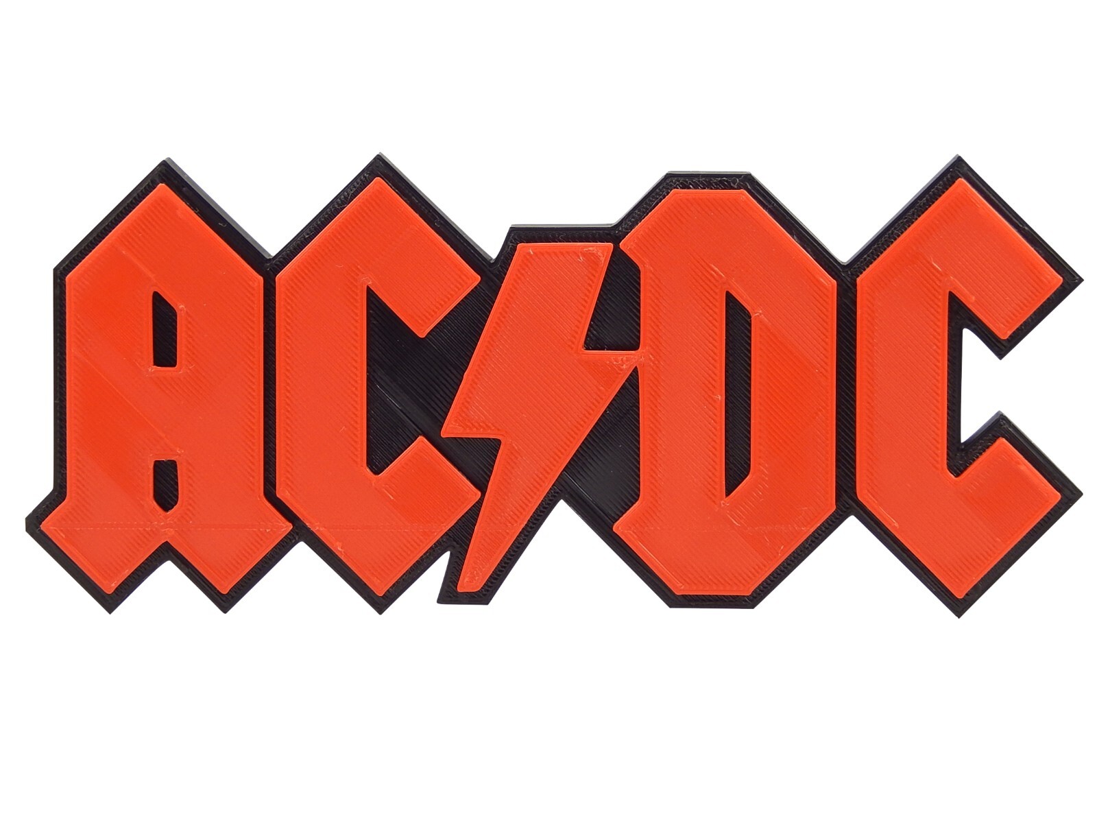 AC/DC Rock Band Logo Sign Display 3D Wall Desk Shelf Art Fan Gift 7 AC/DC Rock Band Logo Sign Display 3D Wall Desk Shelf Art Fan Gift 7