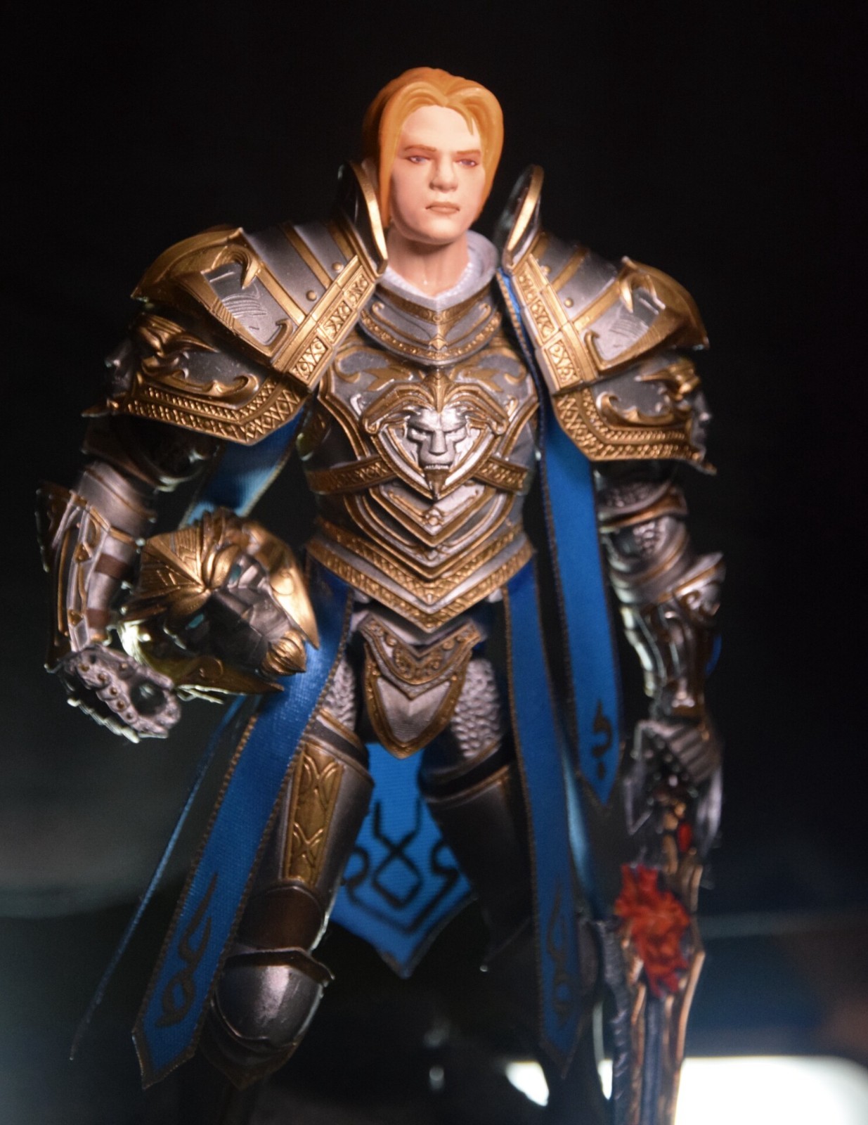 custom Four Horsemen Mythic Legions 1/12 wow  Anduin Wrynn  figure