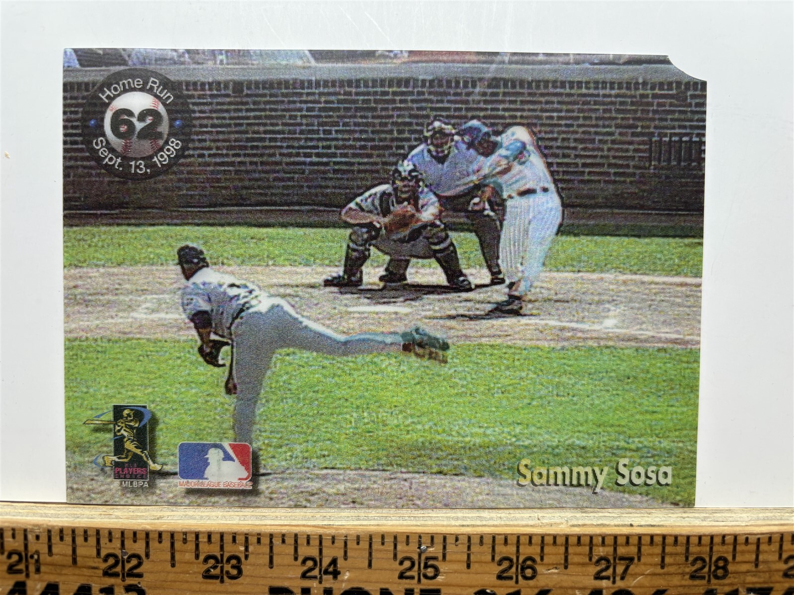 1998 Sammy Sosa Home Run Motion Card Players Choice Vintage 1998 Sammy Sosa Home Run Motion Card Players Choice Vintage