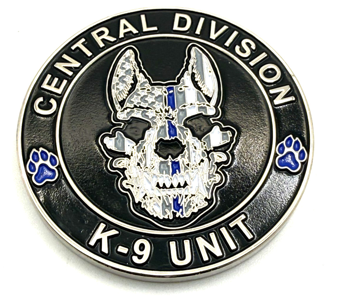 G59 CHP California Highway Patrol Central Division K9 Police Challenge Coin