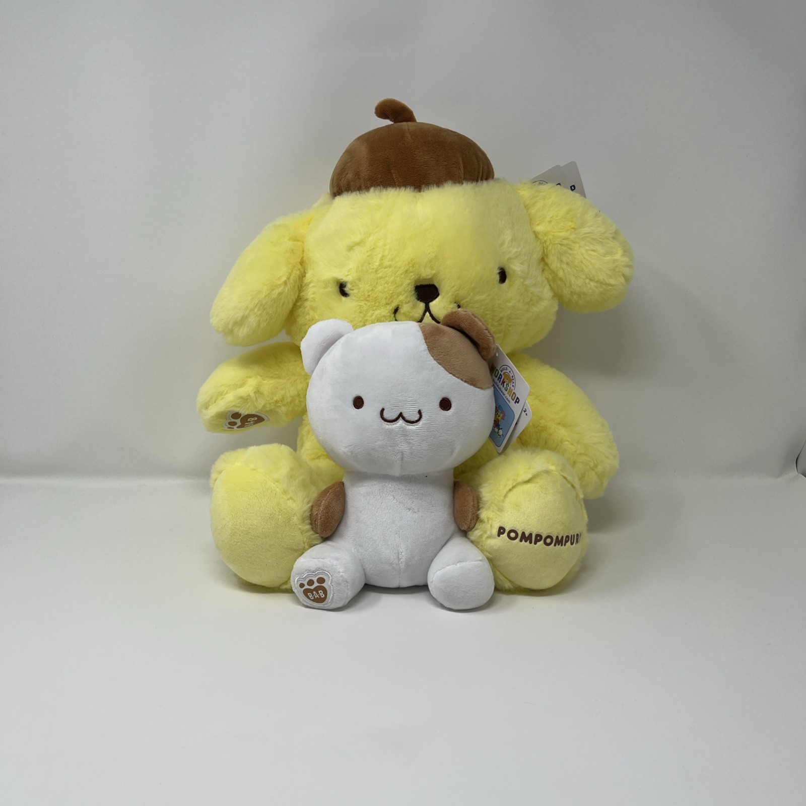NWT BAB Build A Bear Sanrio Pompompurin 17