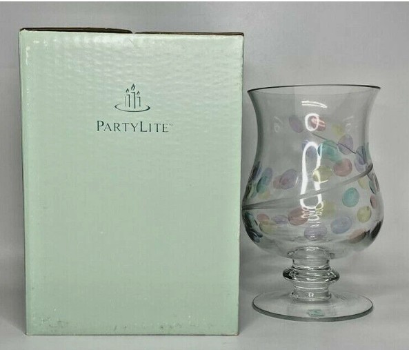 PartyLite Jardiniere Hurricane 8.5