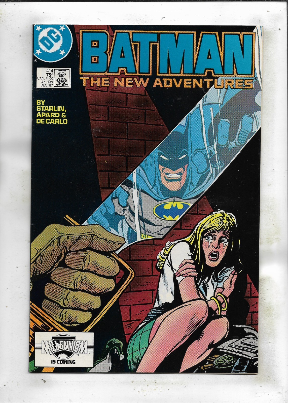 Batman 1987 #414 Fine/Very Fine Batman 1987 #414 Fine/Very Fine