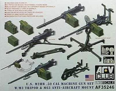 Us M2Hb .50cal Mg Set 1:35