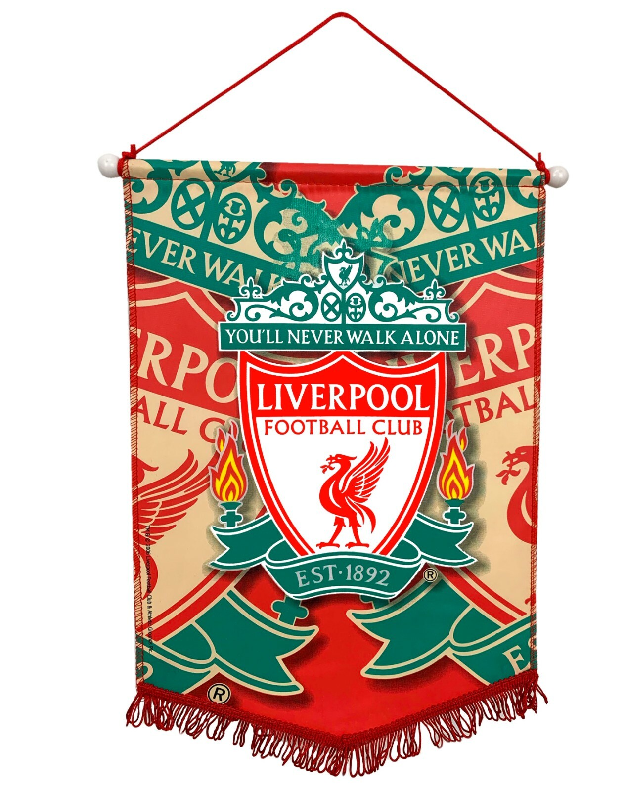 Official Licensed Liverpool FC Pennant - You\'ll Never Walk Alone Official Licensed Liverpool FC Pennant - You\'ll Never Walk Alone