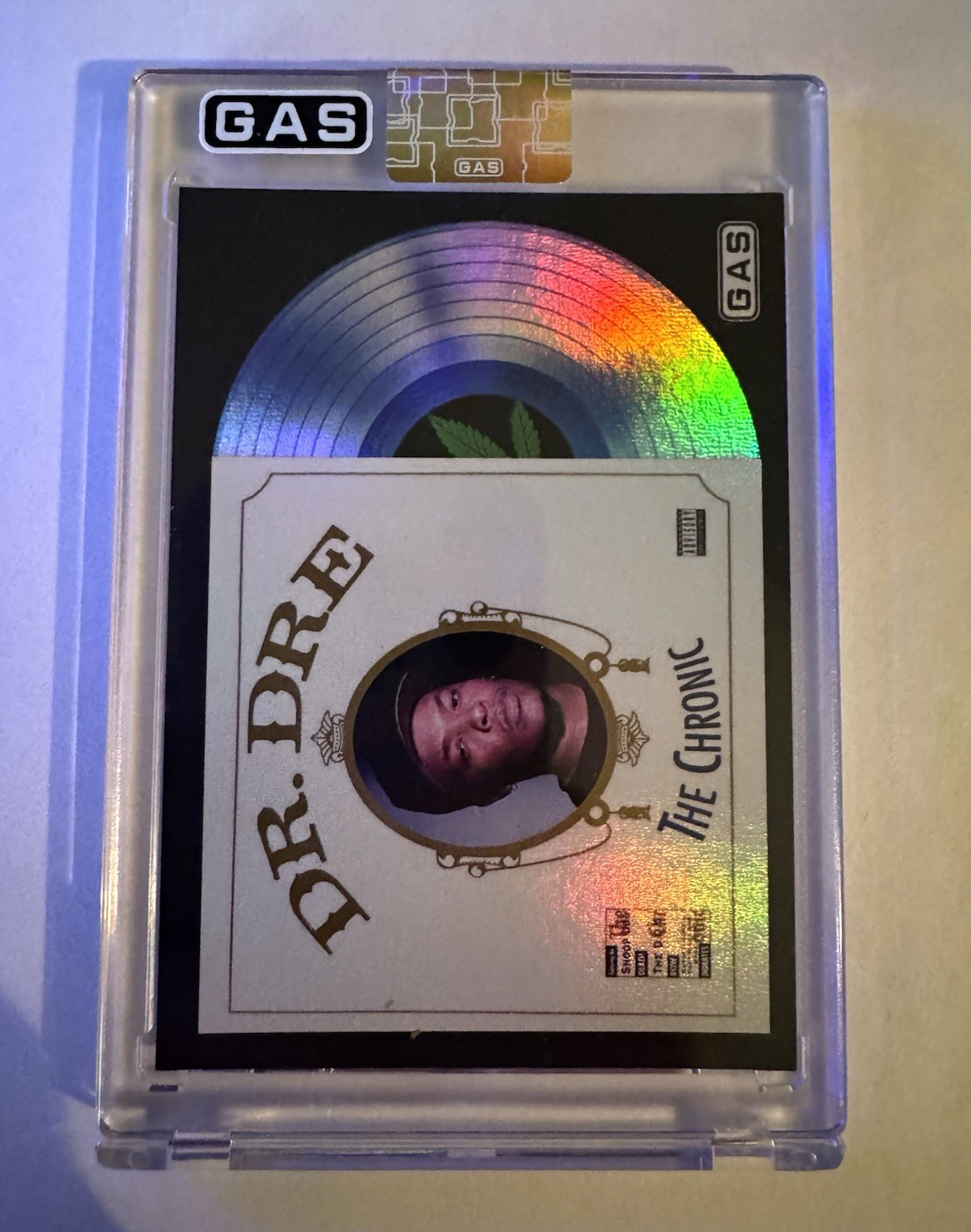 G.A.S. Dr. Dre The Chronic Trading Card #1/10 GAS 2026