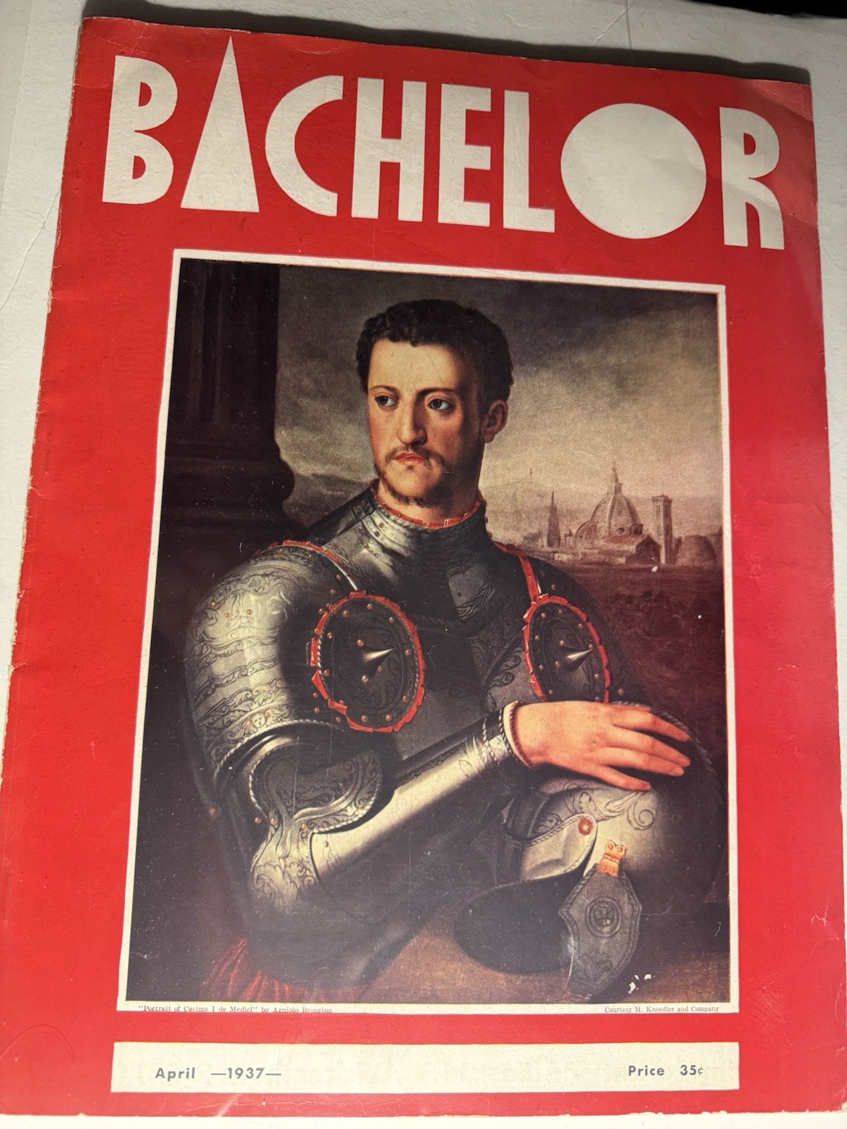 BACHELOR MAGAZINE - APRIL  1937  VTG CULTURE PHOTOGRAPHY ART MAGAZINE GAY INTRST