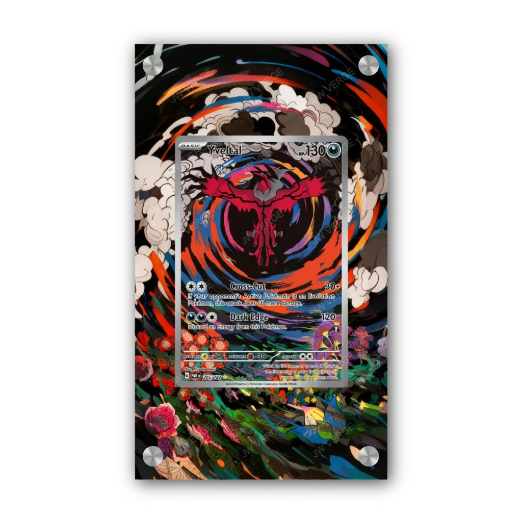 Yveltal 205/182 - Exclusive Pokémon Extended Artwork Display Case