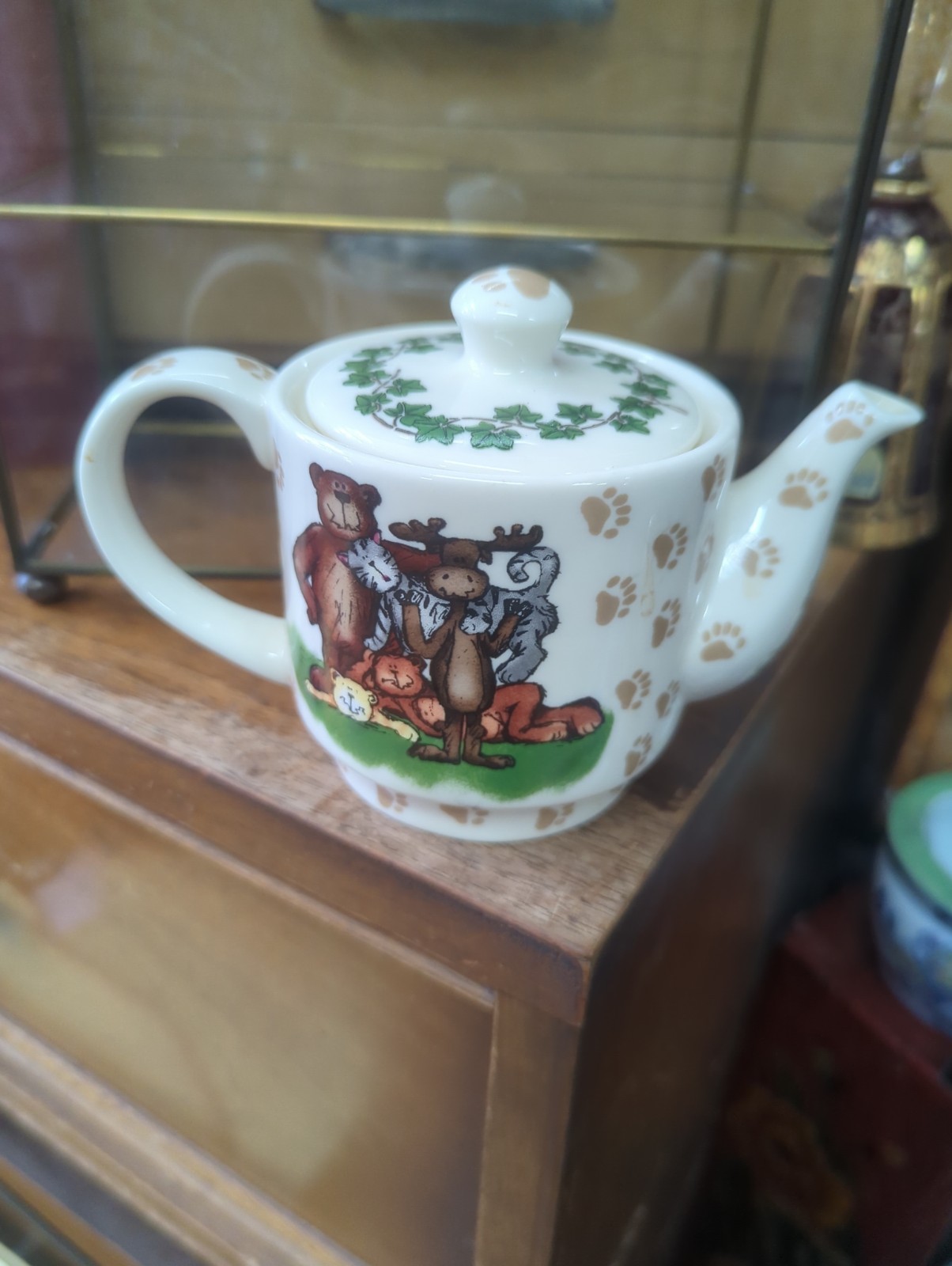 New Boyds Bear Teapot 25th Anniversary Tea For One Paul Cardew