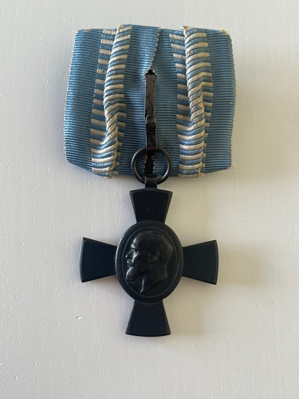 Bavarian King Ludwig Cross/Medal, 1916, World War One, Original with Ribbon Bavarian King Ludwig Cross/Medal, 1916, World War One, Original with Ribbon