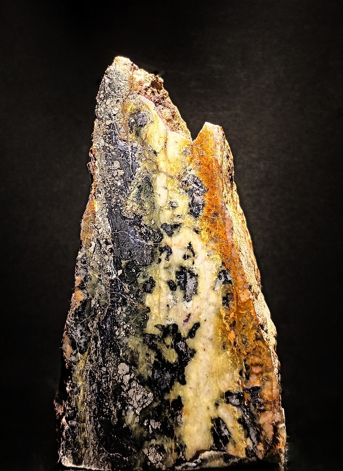 831g Koch Shaft Einstein Silver Mine MO  3 Ores 12+ Minerals  Cox Collection