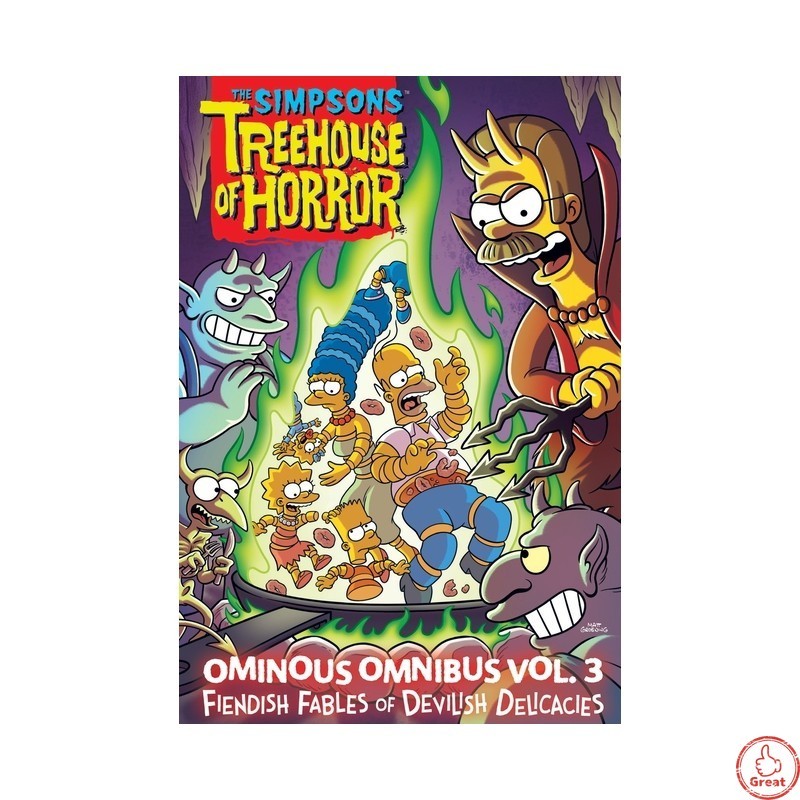 The Simpsons Treehouse of Horror Ominous Omnibus Vol. 3 - Matt Groening