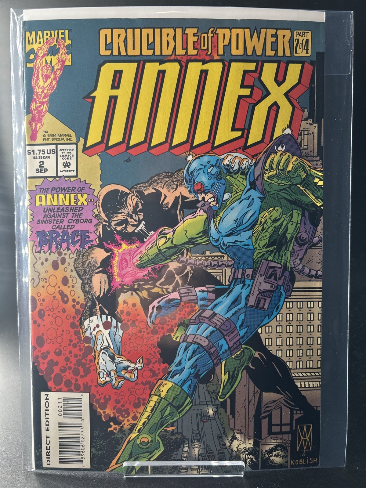 Annex Crucible of Power #2 September 1994 Marvel Comics Direct Combined S&H Annex Crucible of Power #2 September 1994 Marvel Comics Direct Combined S&H