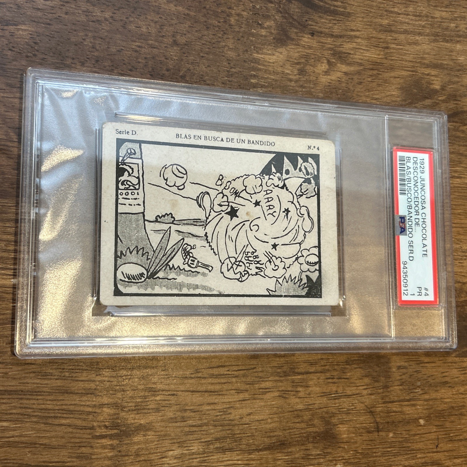 1929/30 Juncosa OSWALD the Lucky Rabbit - Rookie Set Break - Psa 1 #4