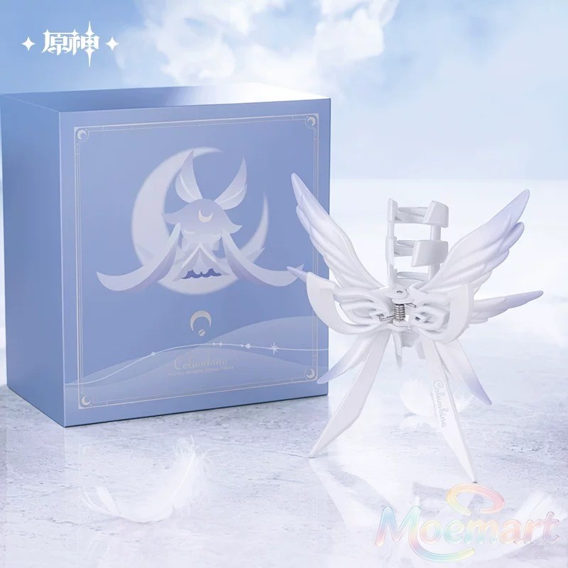 Official miHoYo Genshin Impact Columbina Impression Wing Hair Claw Clip Official miHoYo Genshin Impact Columbina Impression Wing Hair Claw Clip