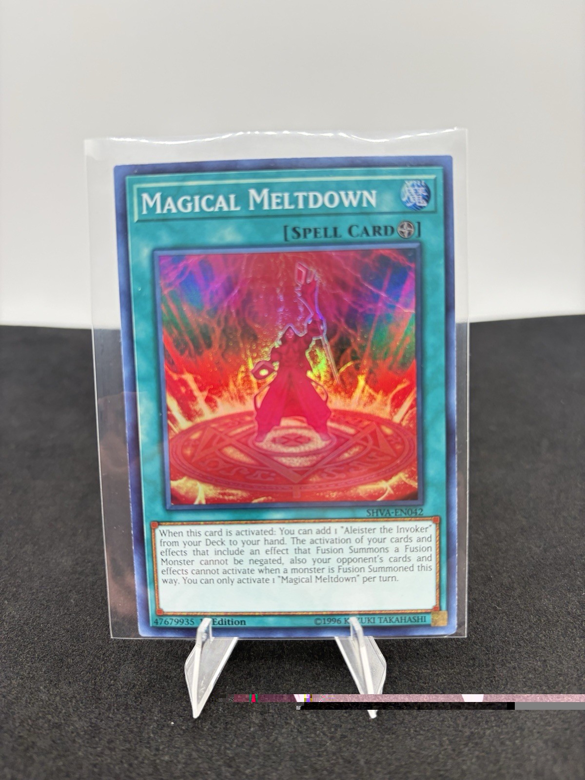 Yu-Gi-Oh Magical Meltdown Shadows In Valhalla Holo Card 1st Edition Yu-Gi-Oh Magical Meltdown Shadows In Valhalla Holo Card 1st Edition