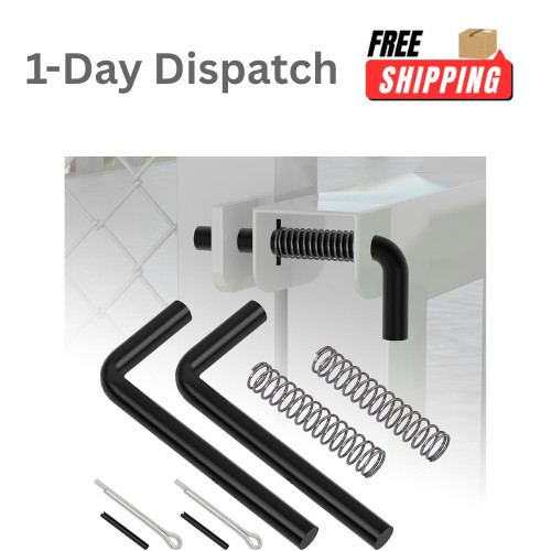 819T Trailer Gate Spring Latch Kit 2 Pack Heavy Duty for Carry On Utility Traile