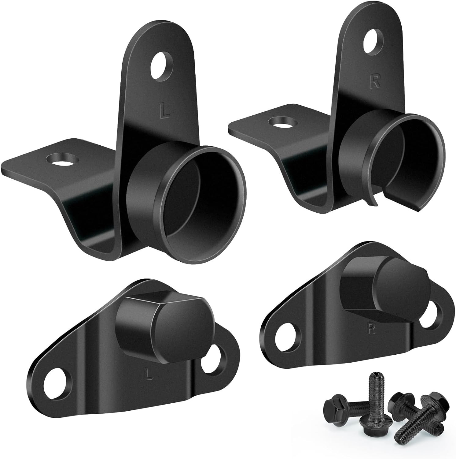Tailgate Hinge Kit Compatible with 1999-2007 Chevy Chevrolet Silverado GMC Sierr