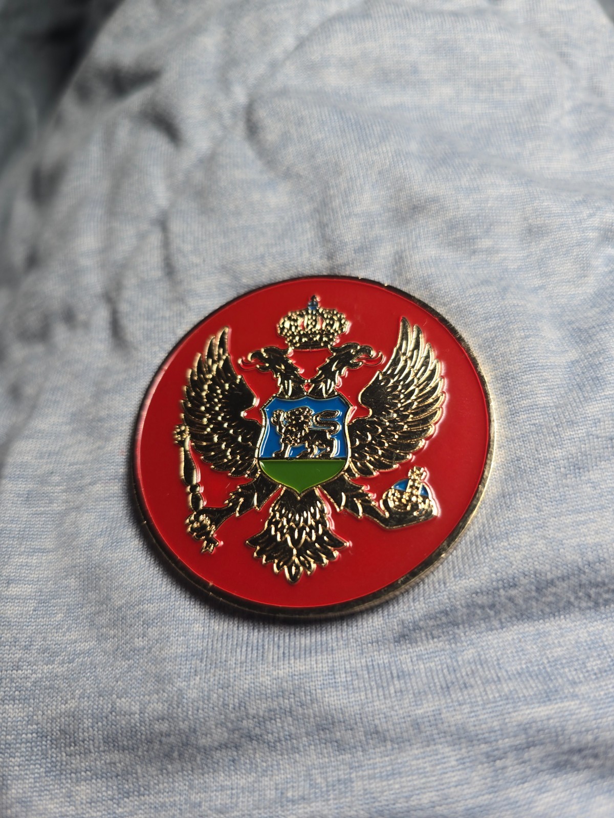 Diplomatic Security 2016 / 17 Montenegro Embassy Challenge Coin RSO Keith Easter Diplomatic Security 2016 / 17 Montenegro Embassy Challenge Coin RSO Keith Easter