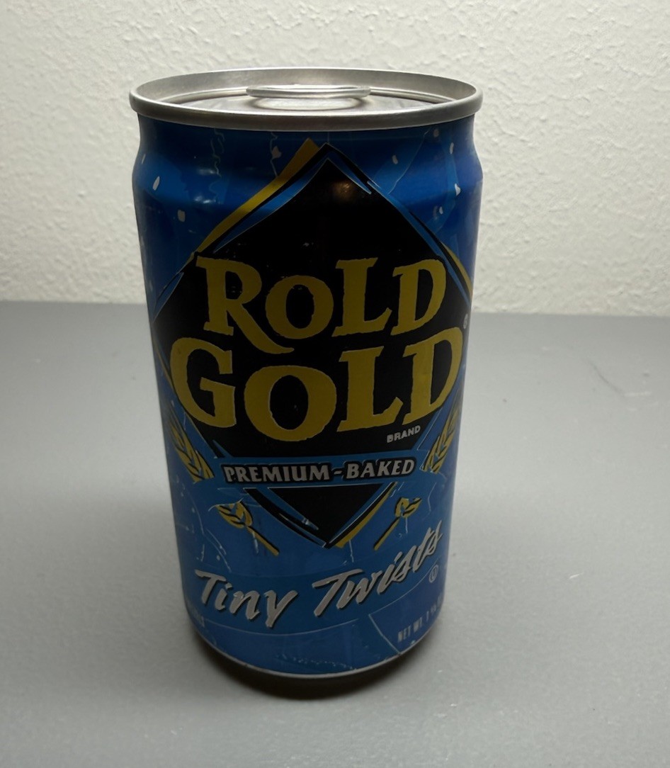 Vintage Frito-Lay 1996 Concept Vending Machine Crunch Can Rold Gold Tiny Twists