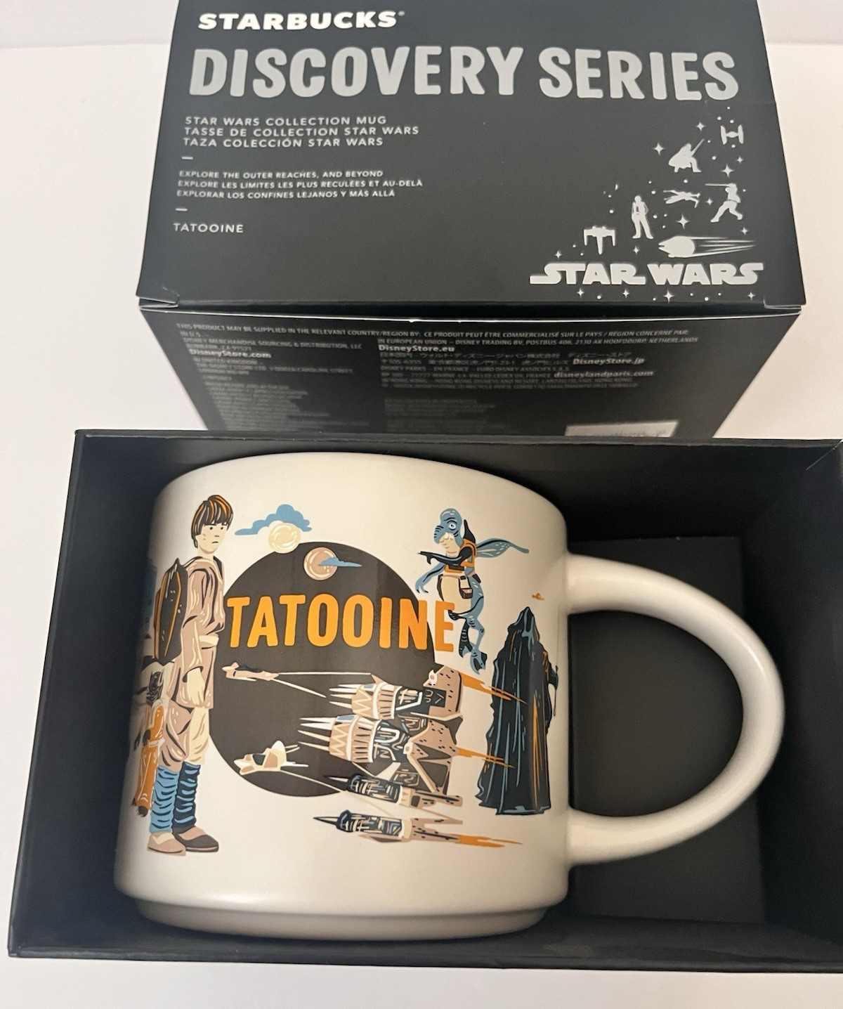 Starbucks Disney Star Wars Tatooine Discovery Series Mug 14 oz NEW in Box